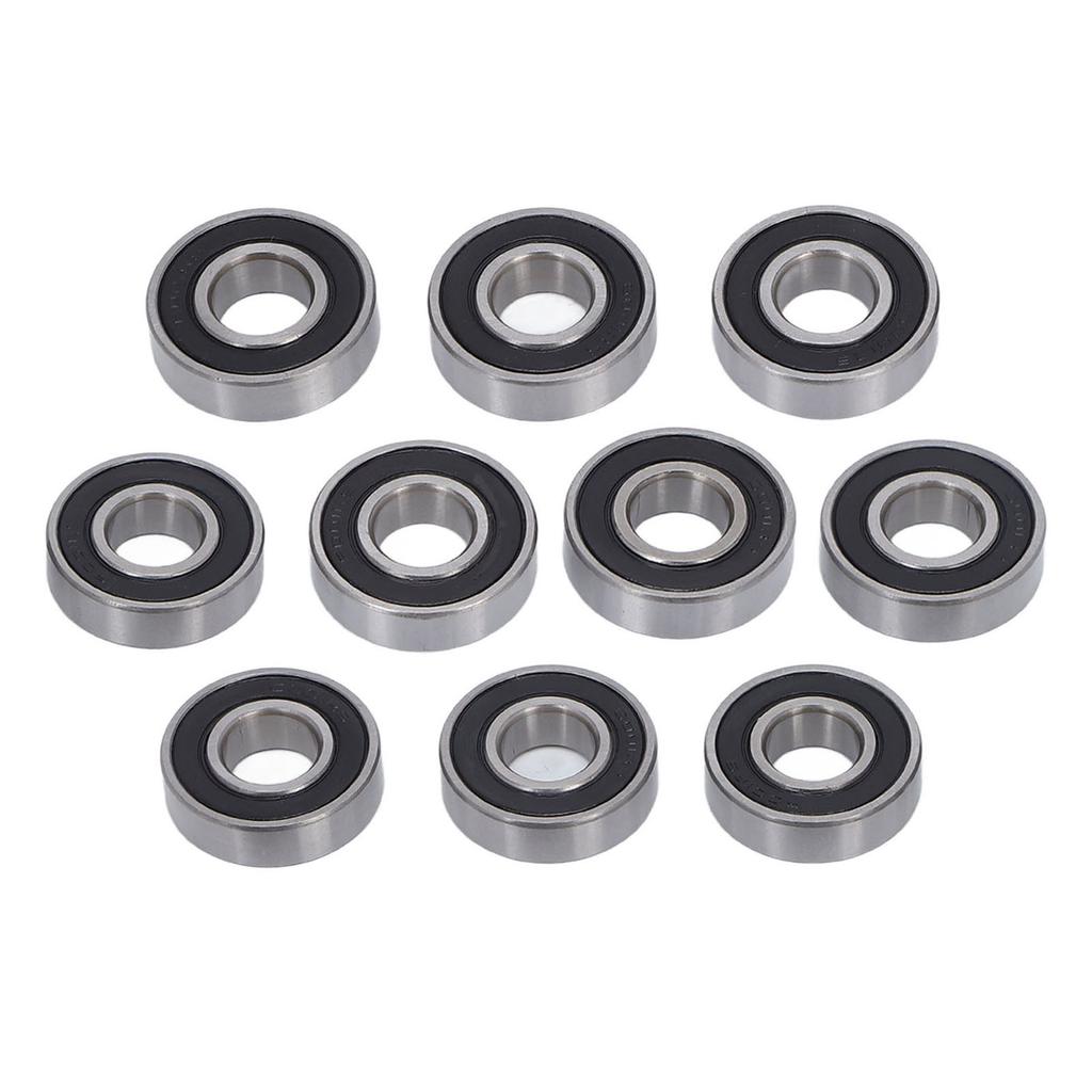 10PCS 6001RS Bearing Deep Groove Ball Bearings 6001‑2RS for Electric Motor Bike Wheels Pool Pumps