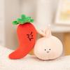 Ornamenti Appesi Tema Vegetale Adorabili Cipolla Peperoncino Carote Funghi Morbidi Peluche Bambole Zaino Portachiavi Ciondolo Regali Progettati Per Ragazze