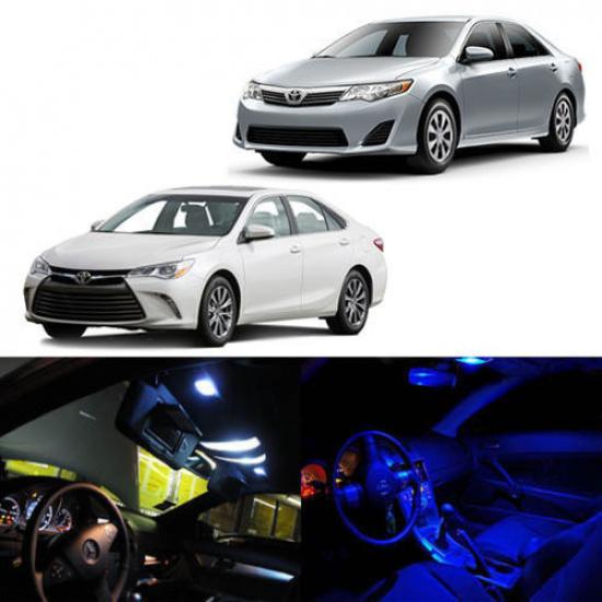 

5 x LED Full Interior Lights Package Deal For 2007-up Toyota Camry w/o Sunroof