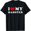 I Heart My Hamster, I Love My Hamster T-Shirt