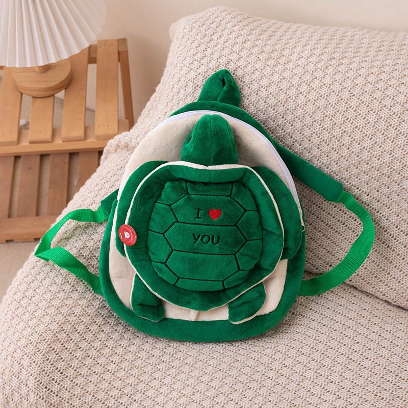Pineapple Backpack Turtle Schoolbag Children Cartoon Stuffed Plush Toys