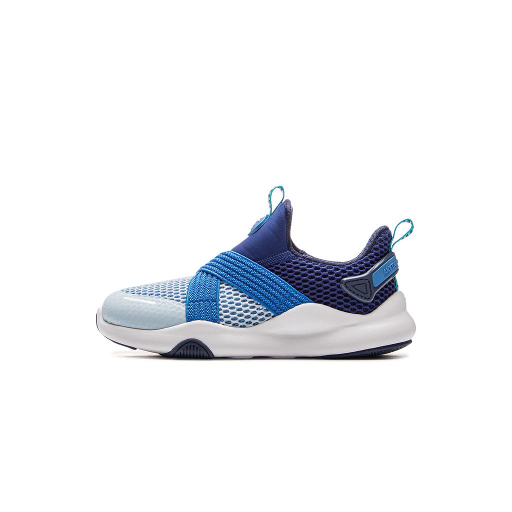 Li Ning Kids Sports Lifestyle Series Fabric Comfortable Versatile Shock Absorption Rebound Low Top Casual Shoes Kids Casual Shoes YKNU120-13