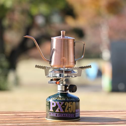 Captain Stag (CAPTAIN STAG) Coffee Pot, Drip Kettle, 380ml Full Capacity, Argo, Bronze, UW-3579