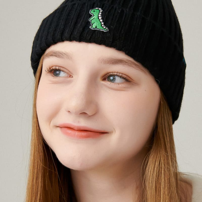 

Шапка-бини UNI.J Динозавр Ia167 [Черный] single