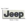 ABS Car Front Hood Sticker for Jeep Wrangler Grand Cherokee Compass Renegade JK JL Patriot Rubicon Rear Trunk Decals Accessories