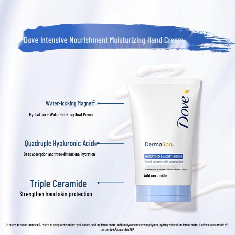 DOVE Moisturizing Hand Cream 3-Pack