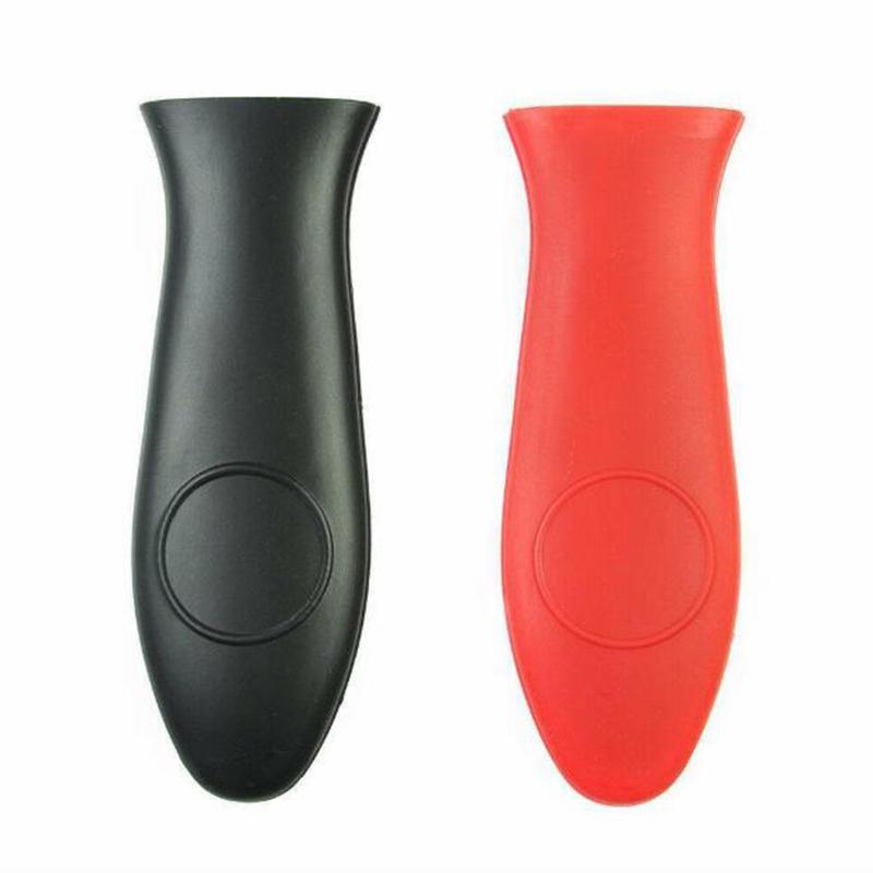 Portamanico Caldo in Silicone Presa per Padelle in Ghisa Copertura Manico Strumenti