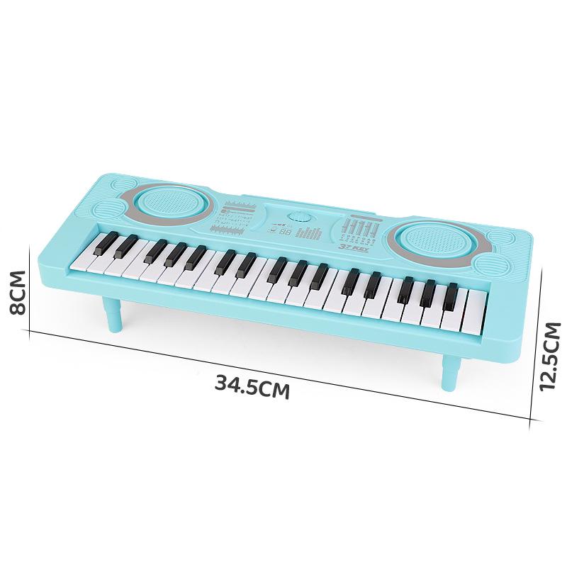 Children's 37-Key Mini Electronic Keyboard Toy - Beginner Piano