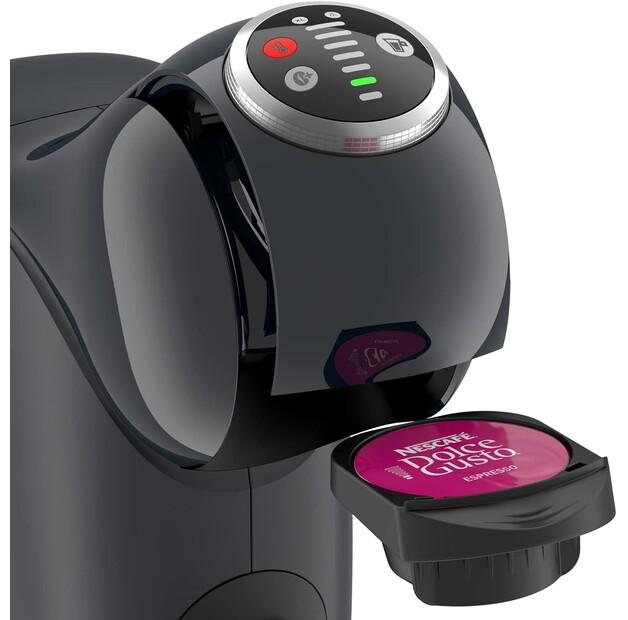 Капсульная кофемашина Krups KP340B Nescafe Dolce Gusto Genio S Plus cosmic grey (KP340B10)