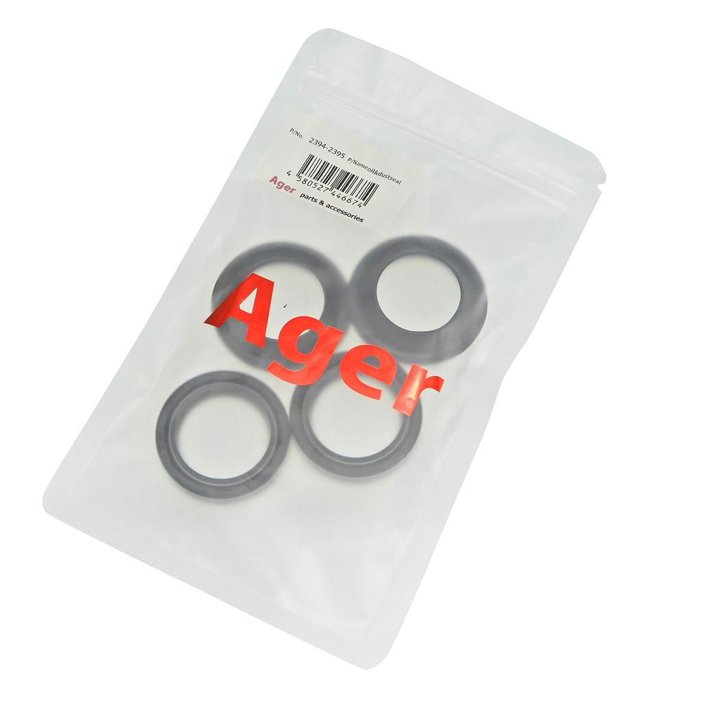 Ager Staubdichtung für Vorderradgabel Dichtung Magna 50 Ape Jazz 50 Universal 1,2 Zoll (31mm), 4 Stück