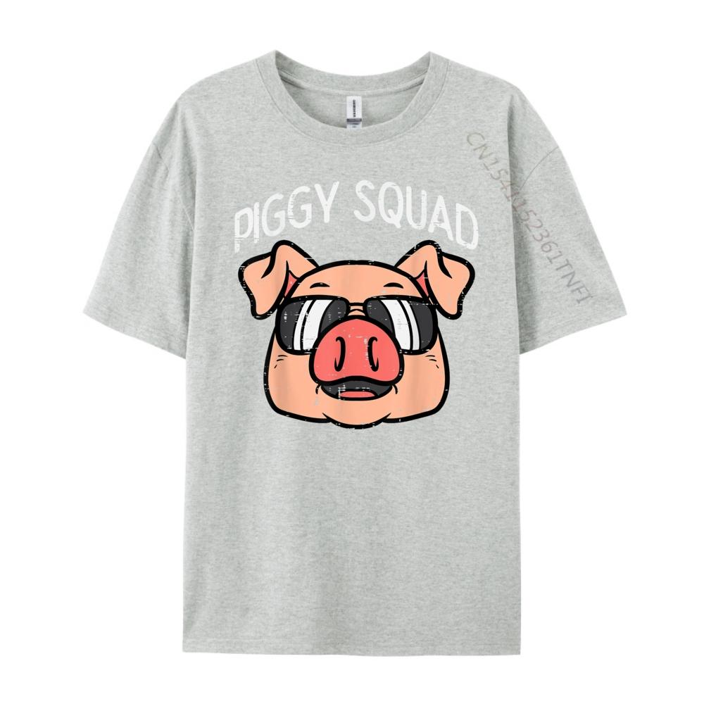Piggy Squad Pig Farmer Hog Farm Animal 3XL Men Clothing Men Clothes Slogan