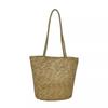 IELGY Large-capacity Straw Bag, Seaside Vacation Bag, Hand-woven Summer Beach Premium Straw Bag