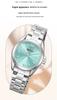 European Empress Dowager Roman Quartz Ladies' Wristwatch - Waterproof, Steel Band, Elegant Sun Pattern Design