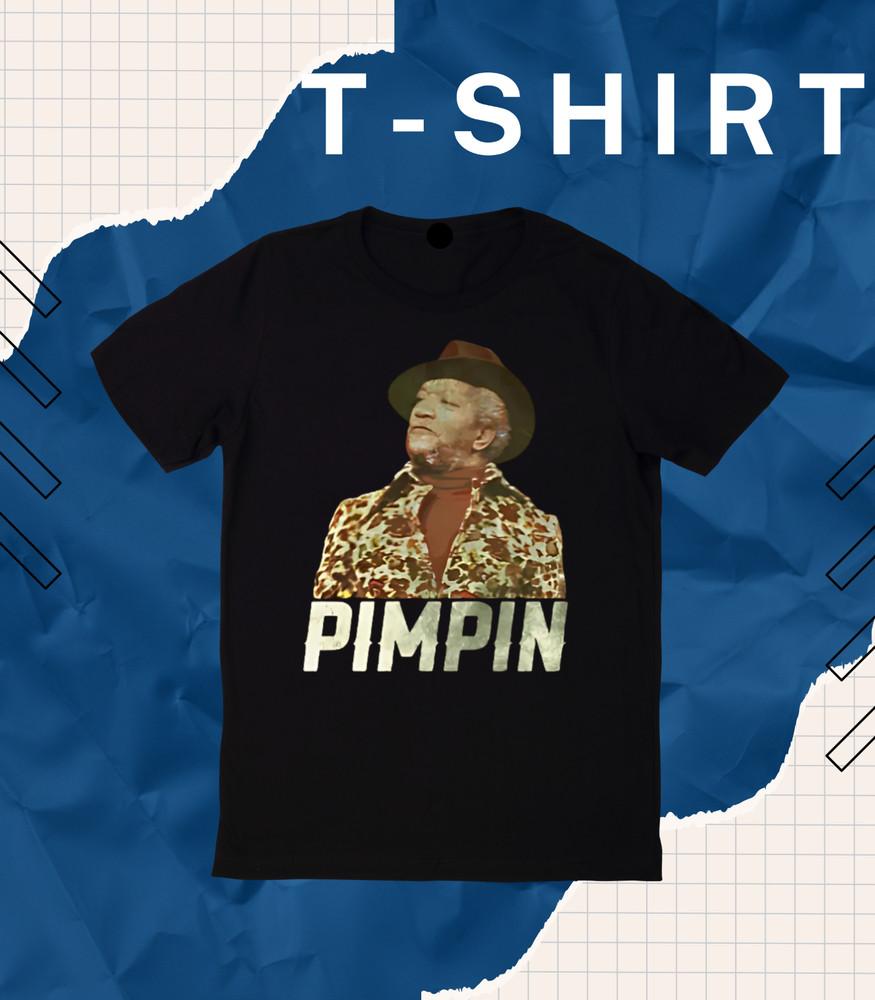 

Pimpin Ain t Easy Men s T Shirt Vintage TV Comedy EB. S
