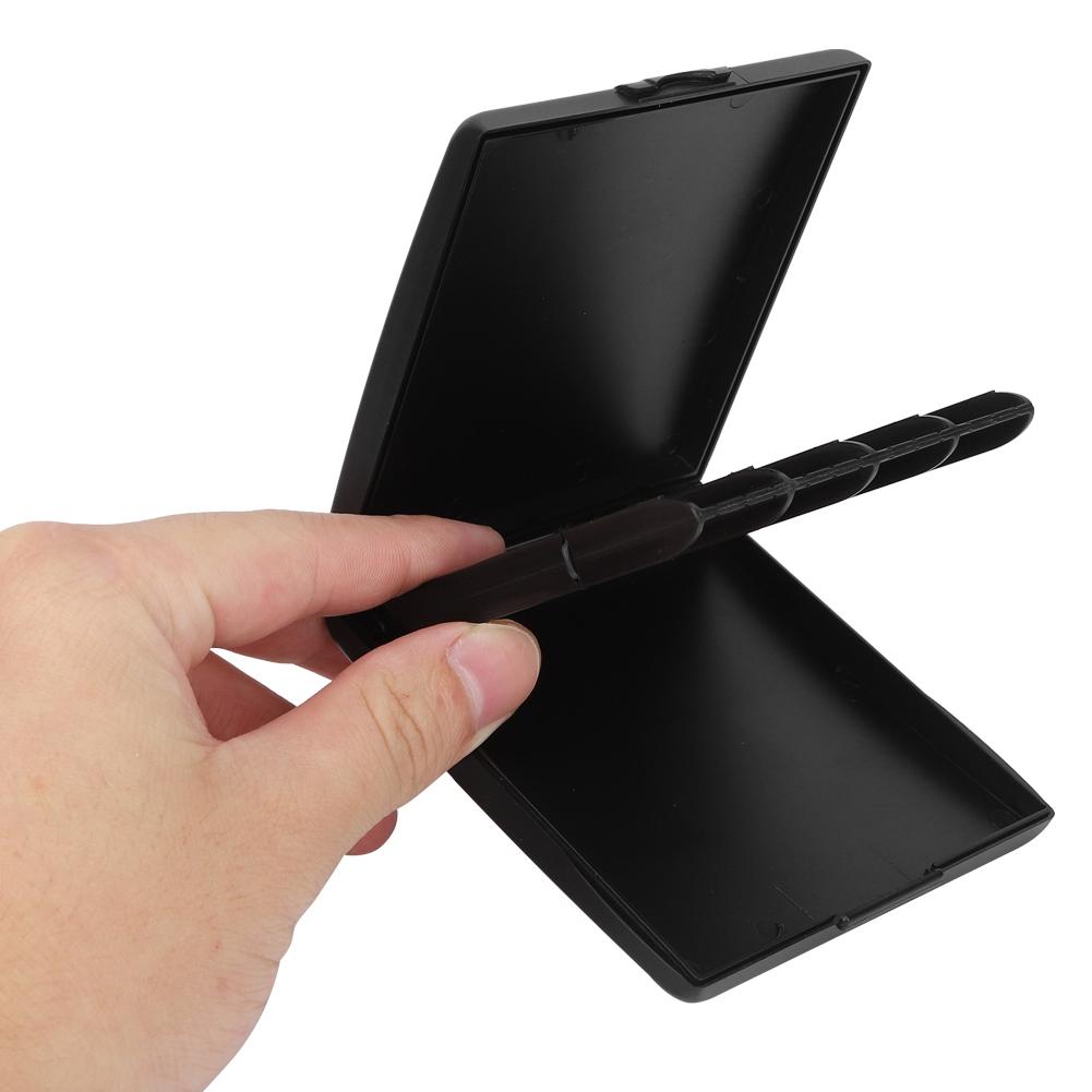 Saxophone Reed Case Black ABS Waterproof Storage Box Musical Instrument Accessories