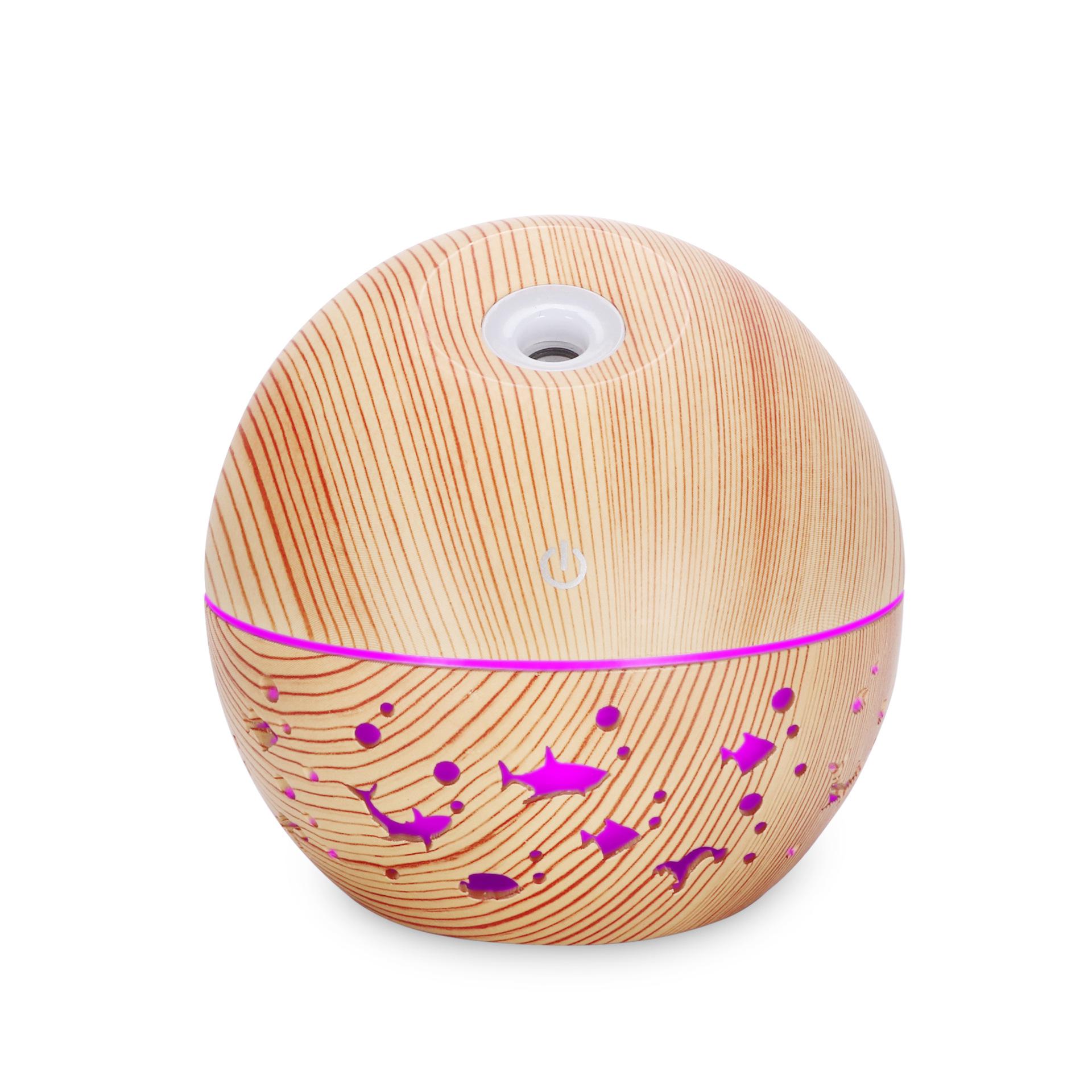 Round USB Plug-in Mechanical Humidifier 130ml