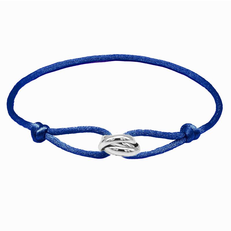 Bracelet 3 Stainless Steel Metal Buckle Bracelet Adjustable Rope Classic Bracelet for Men Friendship Jewelry Gift for Women