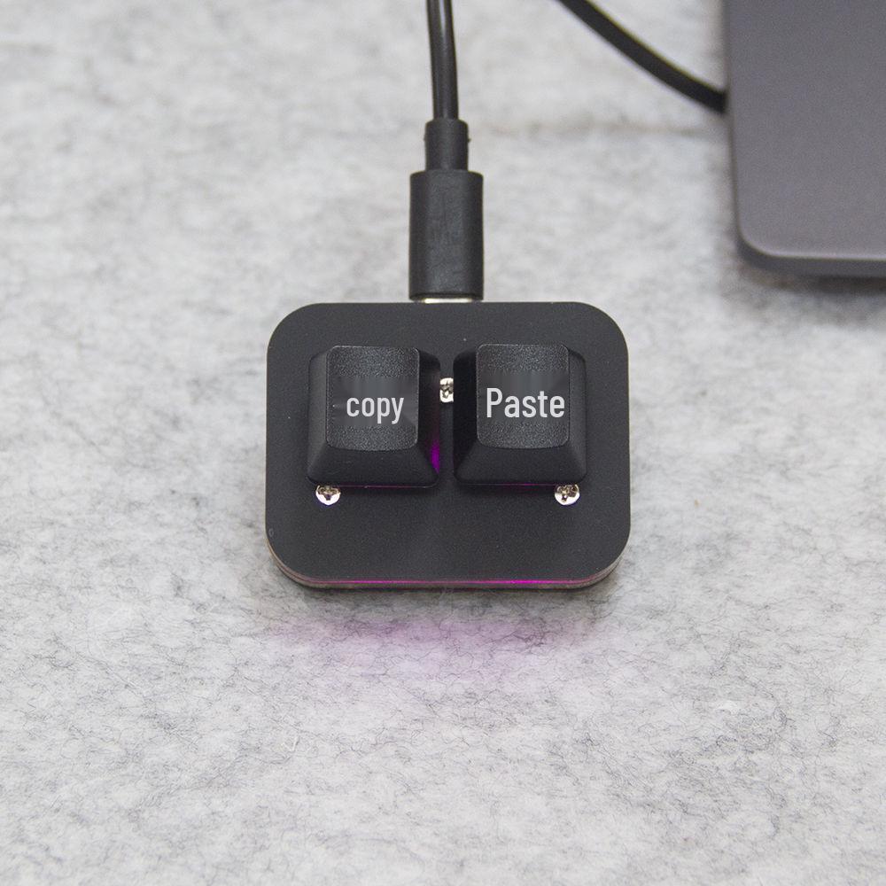 Mini RGB Backlit Hot-Swappable One-Key Numpad for Custom Shortcuts