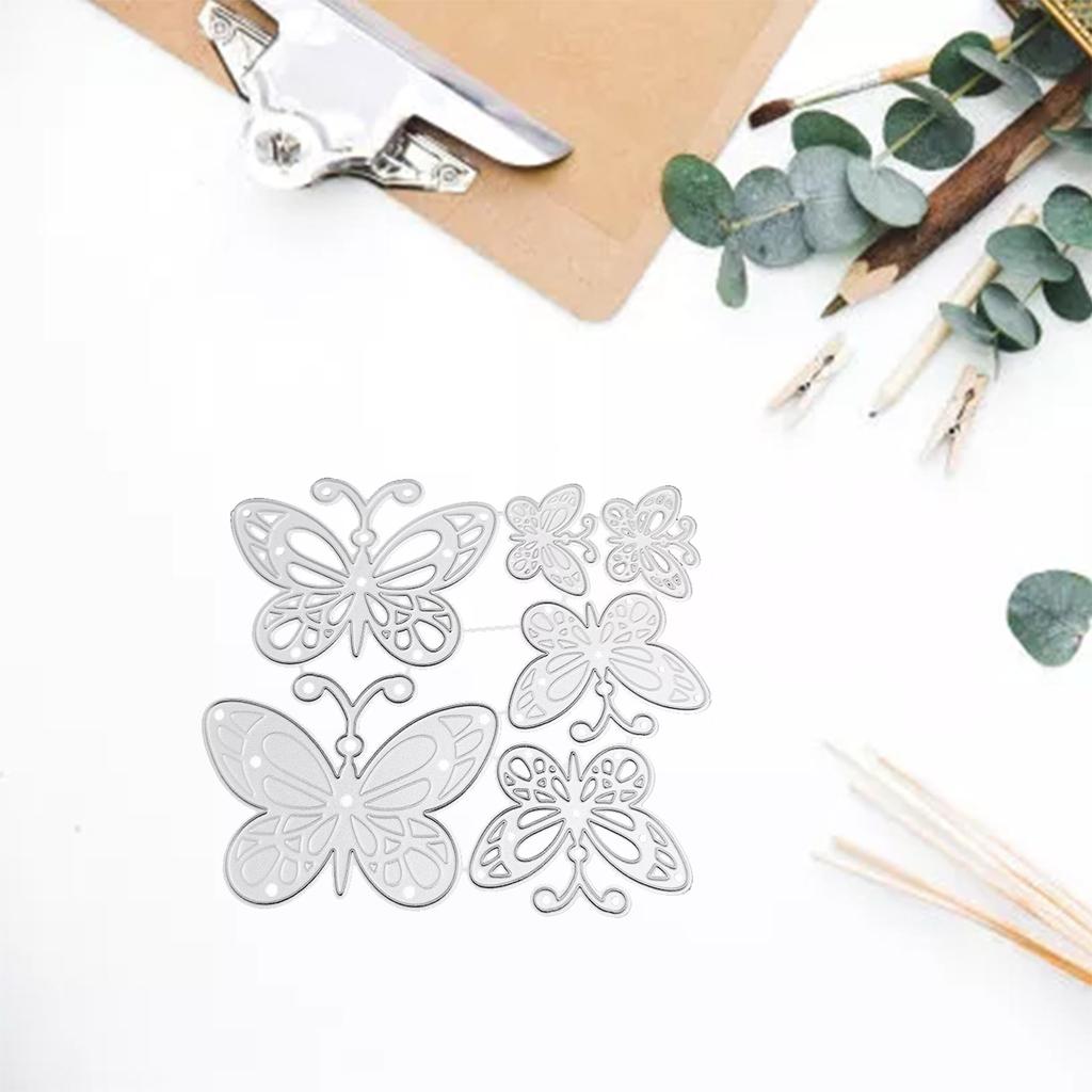 Butterfly Cutting Dies Butterfly Embossing Die Cuts Stencil Scrapbooking Template for Kid Adult Card Making DIY Crafts