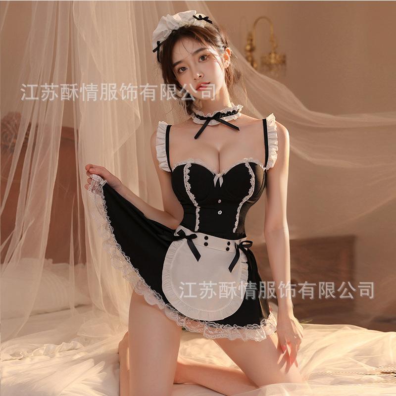No Uniform Passion Nap Sex Lingerie Large Size Sexy Lingerie Maid Small Breasts Sex Uniform