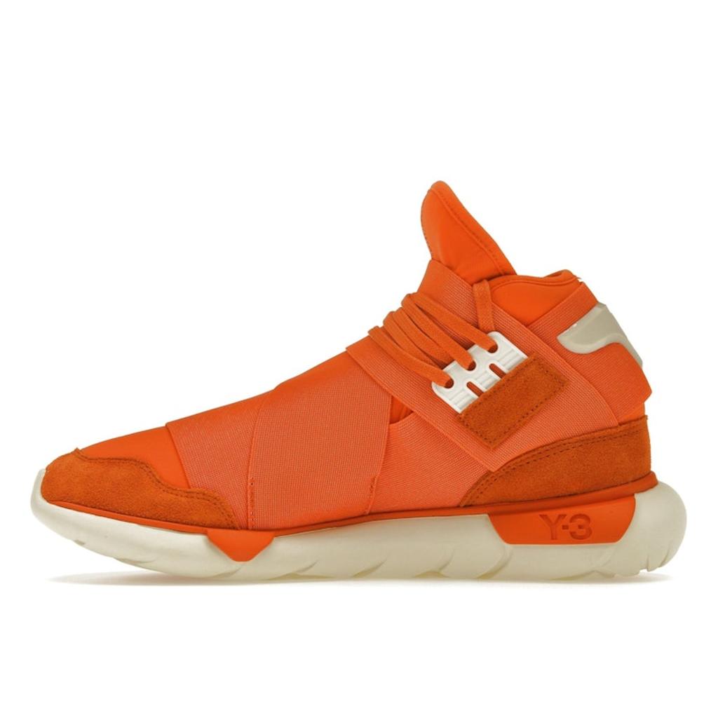 Adidas Y-3 Qasa High Orange Unisex Sneakers Cream-White HQ3734