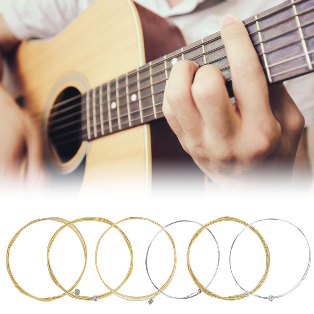 Guitar String for Folk Guitars Musical Instrument Accessory Part
