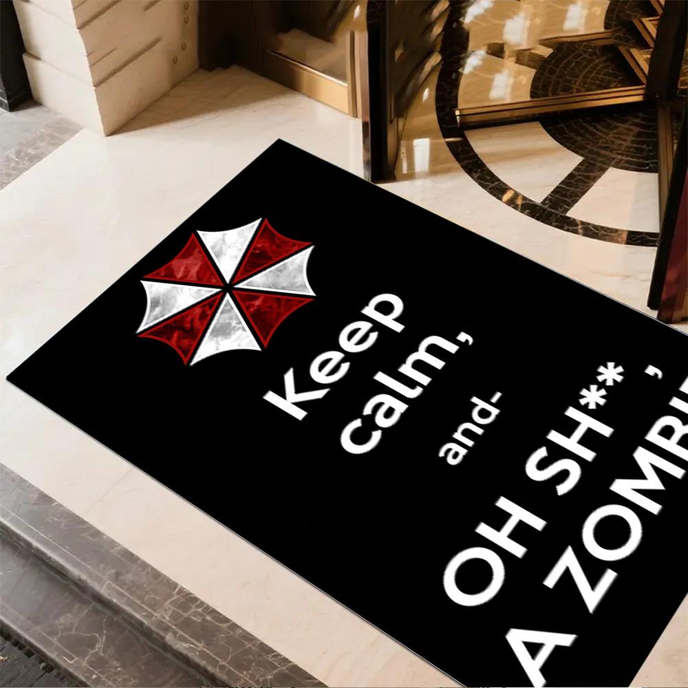 Resident Evil: Regenschirm Belagerung Teppich Geeignet für Dekorieren Zimmer Spielzimmer Wohnheim Outdoor Antirutsch Teppich Anime Büro Dekor