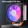 4 Heat Pipe ARGB CPU Air Cooling Fan PWM 4Pin ARGB Cooling Fan For PC Case Computer Hardware Thermal Management