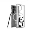 Hello Panda iPhone 14-17 Pro Max Magnetic Transparent Case