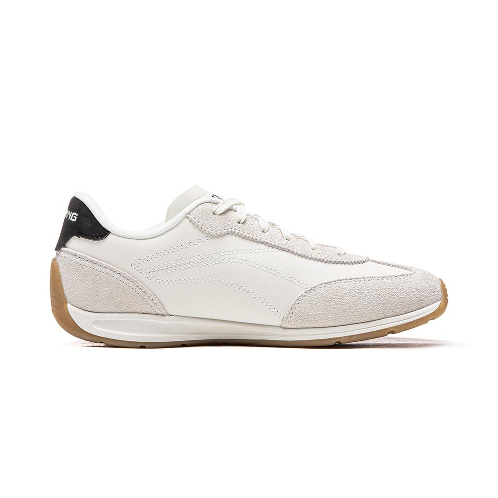 Li Ning Turbo Classic Thin Sole Retro Fashionable Comfortable Lightweight Soft Elastic Slip Resistant Wear Resistant Low Top Casual Shoes AGLV236-6