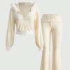 Womens Soft Warm Short Hooded Cardigan Sweater Winter Cotton Blend Casual Top