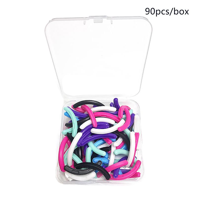 Eyelash Curler Refills Hypoallergenic Soft Rubber Pad For Universal Eyelash Curler With Storage Box Salon-Grade Anti-Slip Design