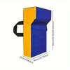 Attrezzatura per Allenamento Scudo da Blocco Calcio Imbottiture in Schiuma per Calcio Basket Hockey Lacrosse Manichino per Tackle Scudo da Calcio con Maniglie Set