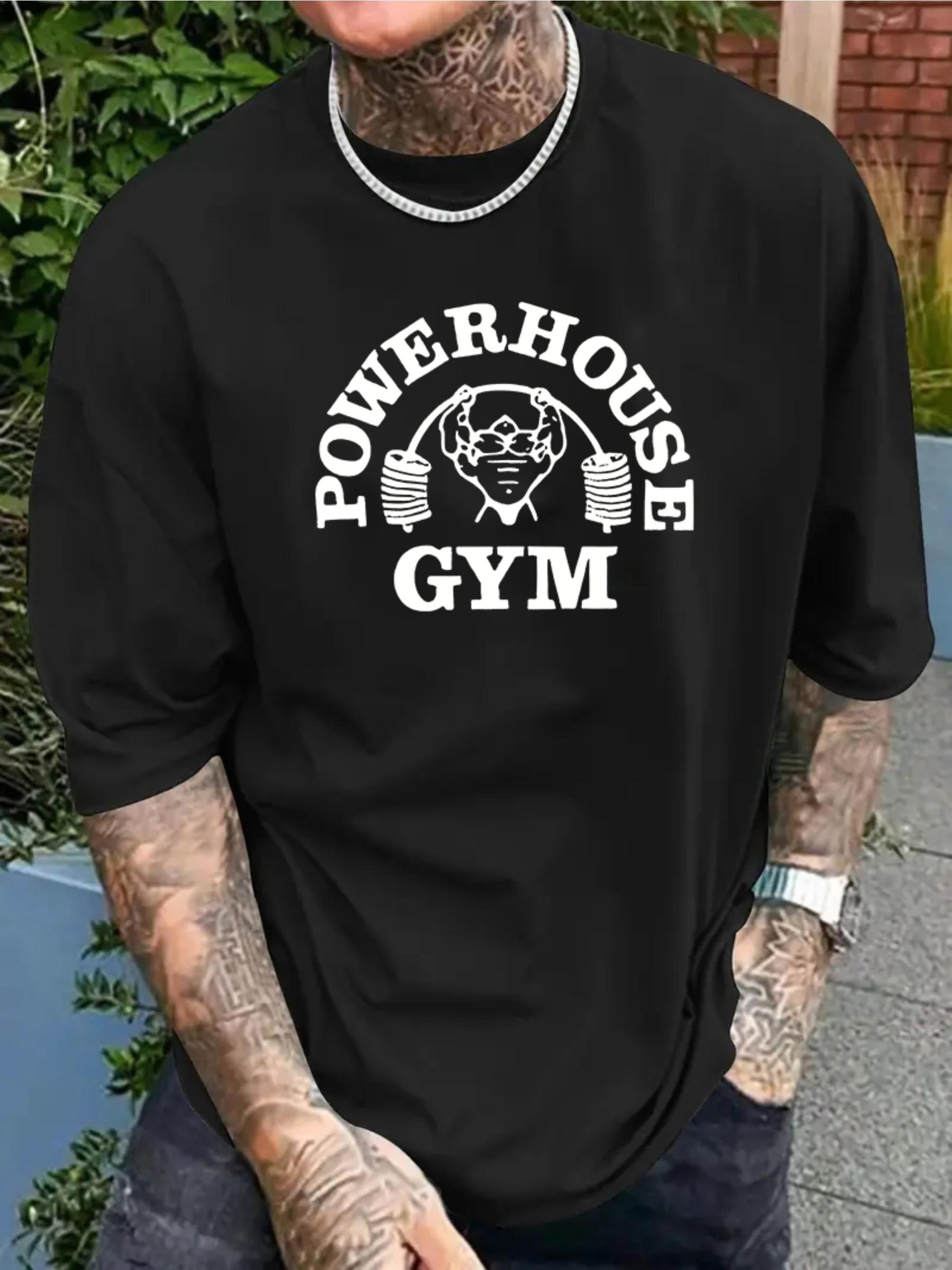

2026 New Year Hot Sale Fashion Leisure Large Size Slogan Printed Mens Round Neck Short Sleeved Tshirt S