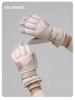 Women's Ski Gloves 2025: Velvet-Lined, Warm, Touchscreen Electric Bike Gloves for Autumn/Winter.