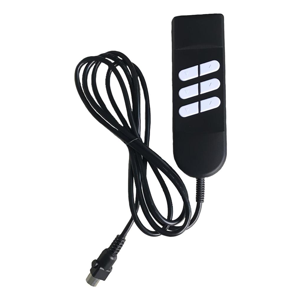 Sofa Lift Controller Easy to Use Six Button Universal Manual Multifunction Remote Handset Power Recliners for Furniture Couch