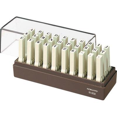 KOKUYO Endless Stamp English Letter Set 2 No. IS-202