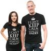 Keep Calm We Are Going To Be Mommy and Daddy Pregnancy Matching Maternity Couple