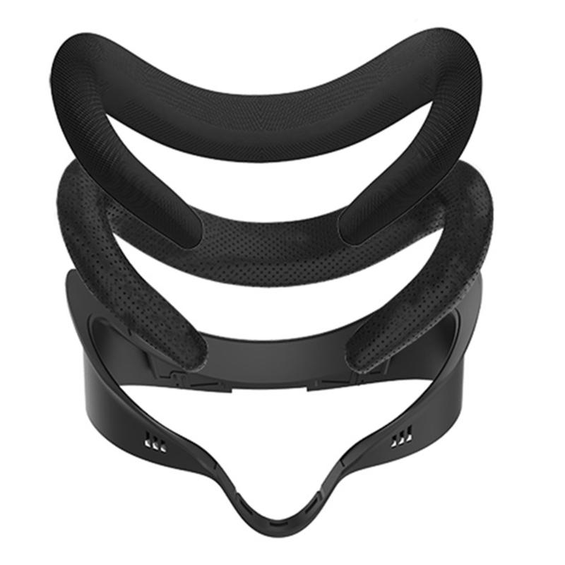 

VR PU Face Covers for 3S VR Headsets, Sweatproof Waterproof Anti-Dirty Facials Cushion VR Face Mask Pad 1