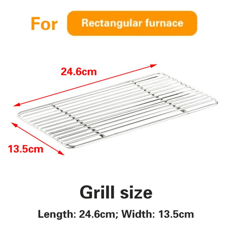 Japanese charcoal grill Aluminum alloy tea cooker Small oven Korean style cast iron barbecue dish portable grill korean bbq