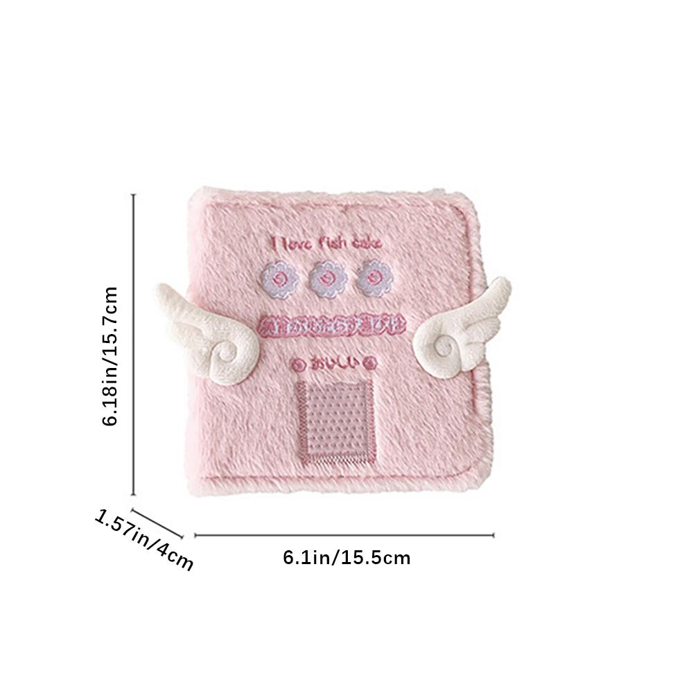 Beautiful Little Angel Loose Leaf Album, A7 Plush 3-inch Polaroid Storage Album, Star Idol Small Card Album, Colorful