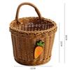 Versatile Woven Bamboo Storage Basket