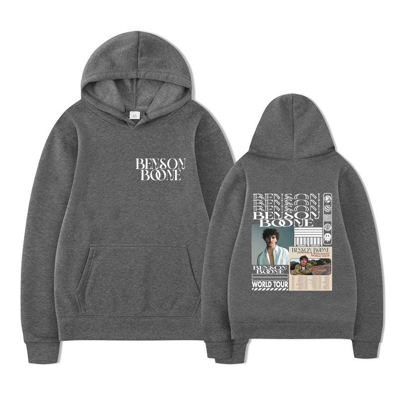 Hooded Sweater Harajuku Funny Benson Boone Sweater, Long Sleeve Men'S And Women'S Pullover