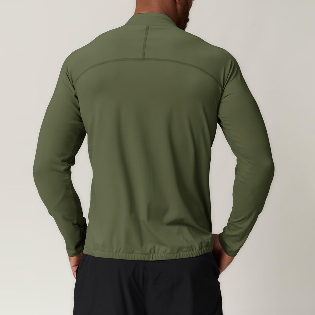 Men's Stand Collar Hoodie Jacket, Solid Color Fleece Pullover for Outdoor Sports, Gym, Casual Wear, Home & Commute, Warm & Comfortable