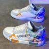 Mode Herren Laufschuhe High Top Anime Schuhe Bequeme Freizeit-Sneaker Herren Skateboard Große Größe Tenis Masculino Schuhe Männlich