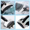 Nalaina Schneeschüttler für Autos, Enteisungsspachtel (2er-Pack), Eiskratzer, Edelstahl