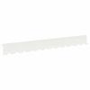 Lawn Edging 10 Pcs 102 X 10 X 4 Cm Steel White