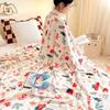 Thick Coral Fleece Christmas Sofa Blanket