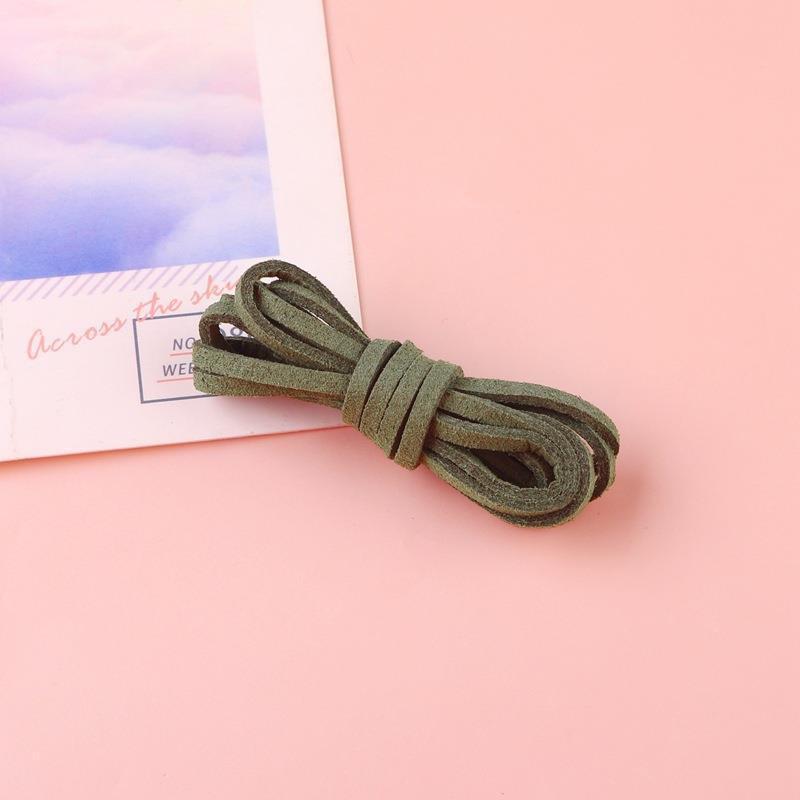 Korean suede rope for DIY jewelry making, 3mm braided wire for bracelets and necklaces. Add a touch of handmade to your accessories!