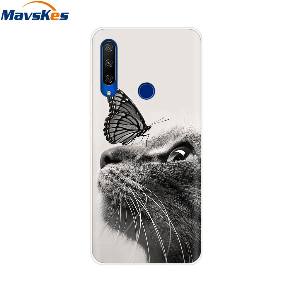 Painted Case For Alcatel 1S 2020 5028Y 5028D Case TPU Soft Silicone Cover Funda For Alcatel 1S 2020 Case Cover Etui Bumper Coque